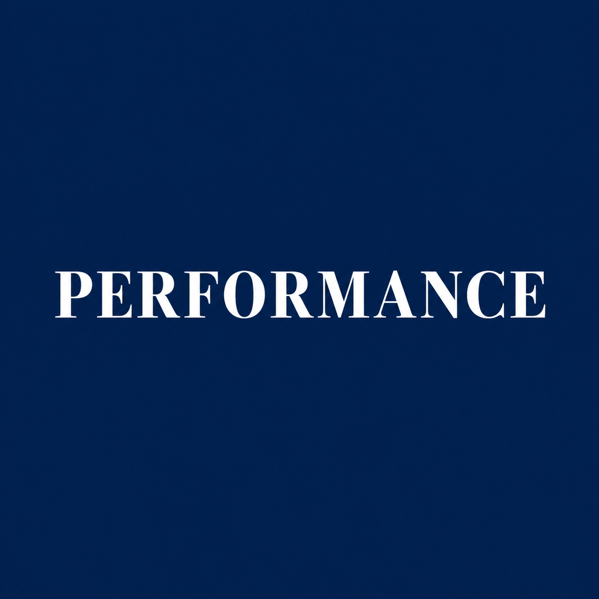 PERFORMANCE
